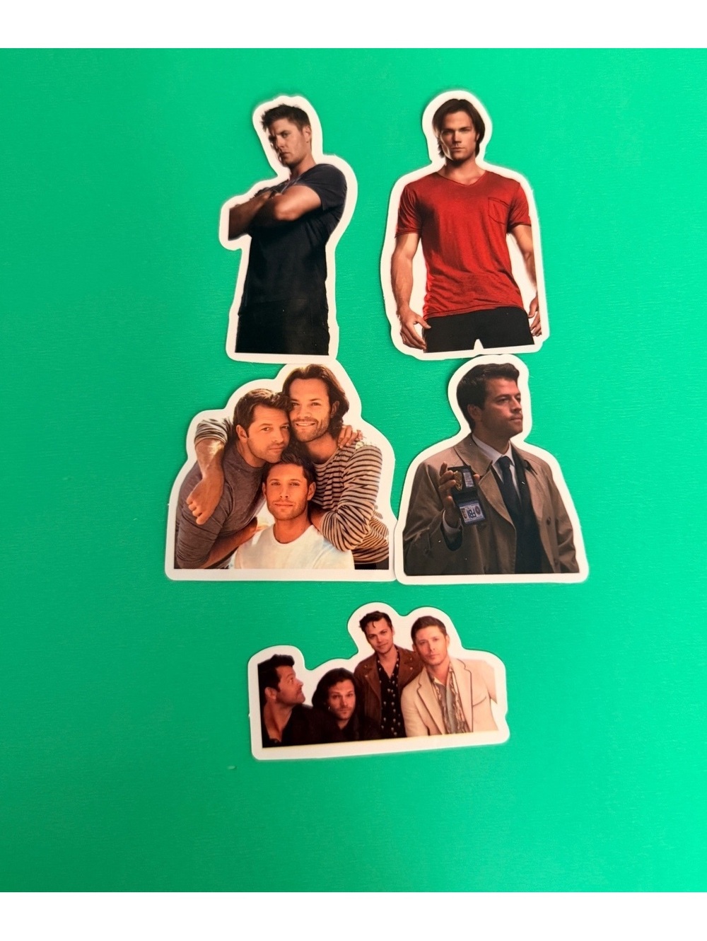 The Winchesters & Castile stickers. 5 pack.